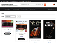 Tablet Screenshot of northstarministries.com